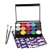 FACE BODY PAINT KIT FACK TRUCCO TRUCCO Palette olio con spazzole Party Facepaint per bambini adulti, tavolo pittura tavolozza