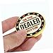 BRIGHTFUFU Metal Poker Dealer Button Poker Accessories Counting Novelty Markers Game Supplies