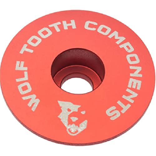 Dent de loup: Bouchon et boulon ultra-léger - Rouge - Uni Cover