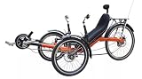6 Speed Recumbent 3 Wheel Pedal Tricycle