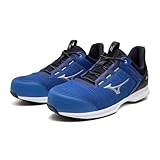 [資材プラス] ミズノ mizuno 安全靴 作業靴 ALMIGHTY EL 31L 【F1GA2509】 27：ブルー×シルバー 26.0cm