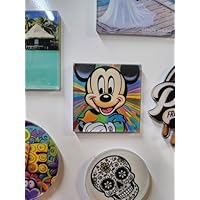 Uvimark - 20 Unidades de Iman Personalizados Rígidos - Redondos,