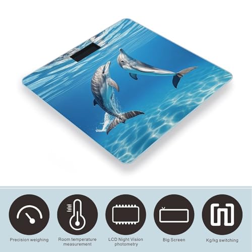 Báscula Digital de Baño Precisa con Plataforma Amplia miniatura 3