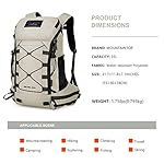 MOUNTAINTOP Hiking Backpack 35L Travel Backpack Lightweight Daypack for Men&Women Outdoor Camping - Image 2