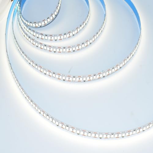 Image of AC110-130V LED Strip Lights,Dimmable 20000LM 33ft /10m SMD 2835 2400 LEDs Waterproof IP68 LED Lights Strip Ribbon, More Brightness Than Low Voltage LED Strip Lights (Daylight White 6000K)