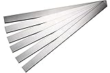HSS Planer Blades 15' for Delta 22-677 DC-380 Grizzly G0453 G1021 G6701 JET 708529G JWP-15CS JWP-15HO Freud C045 Reliant DD-37 Powermatic Planers Heat Treated, Set of 6 Replacement
