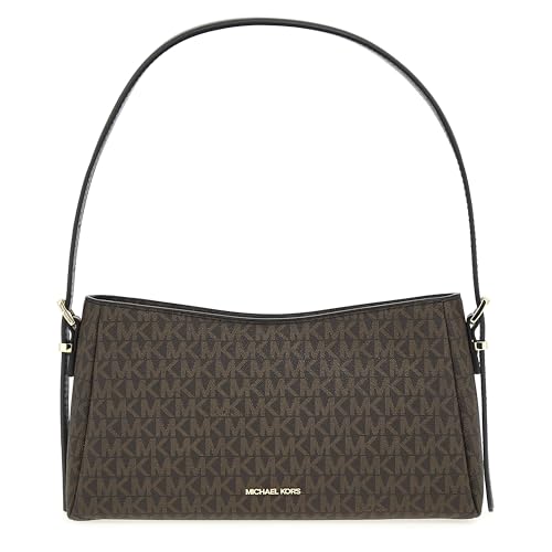Michael Kors MD POUCHETTE, Hand Bag Women, Brown/Blk