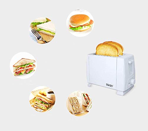 HYLK Retro-Edelstahl-Toaster, Scheibentoaster Edelstahl Auftau-/Aufwärm-/Abbruchfunktion, Extrabreite Schlitze… – Bild 3