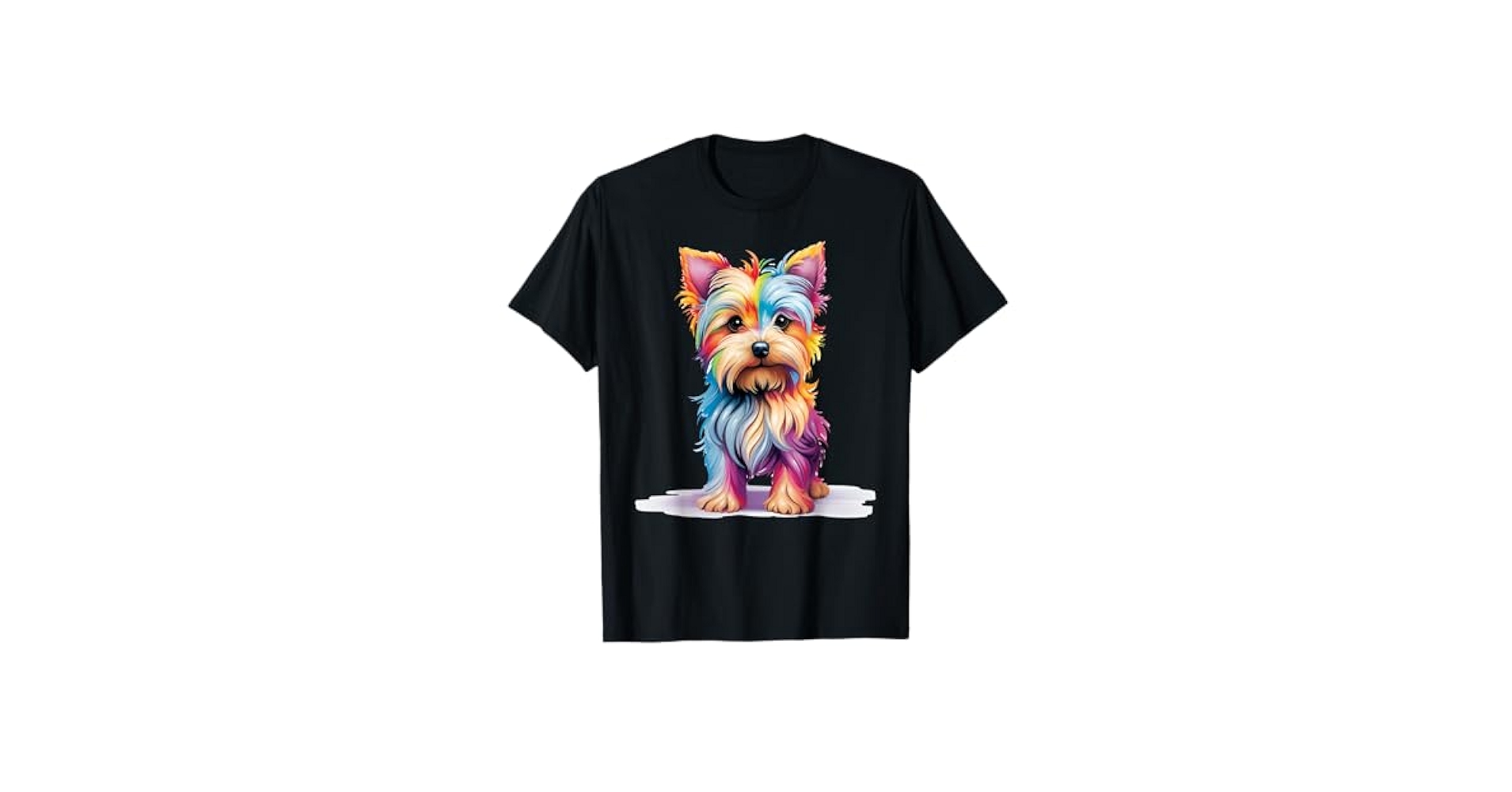 Amazon | ヨークシャーテリア ヨーキー ポップアート 犬 Tシャツ