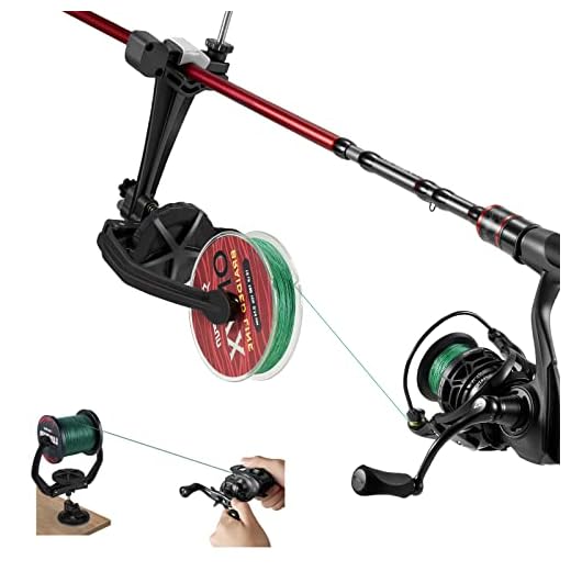 Piscifun EZ Fishing Line Spooler Portable Spooling Station System Fishing Reel Winder Baitcaster Reel Line Winder Machine