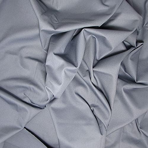 Organic Cotton Twill Fabric - Cool River - 5 Yards