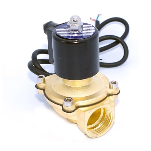 Vanne d'eau electrique 24V action directe etancheite Viton DN40 - 5