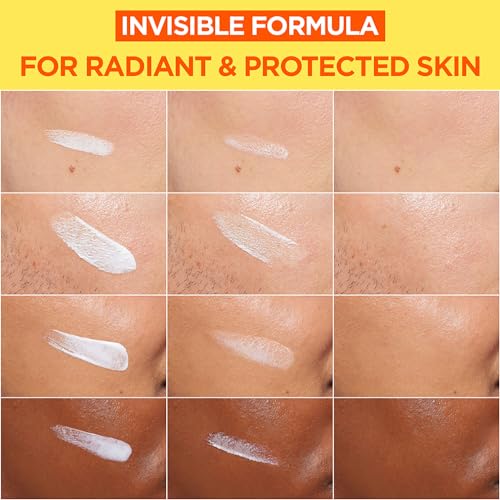 Garnier Vitamin C Daily UV, Invisible Brightening Fluid, SPF50+, Prevents + Corrects Sun Damages, Face & Neck - Image 3