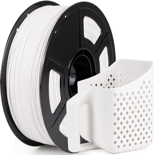 Image of iSANMATE ASA-GF 3D Printer Filament, 10% Glass Fiber Reinforced, Superior Weather & UV Resistance, High Strength & Thermal Stability for Outdoor & High-Impact Applications (1kg, White)