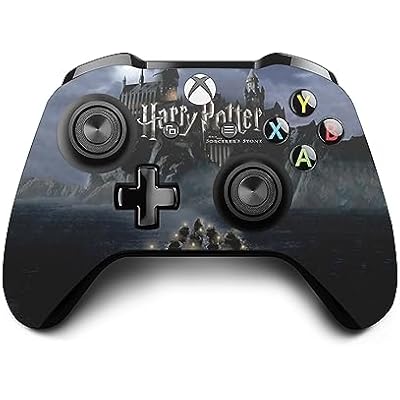 Head Case Designs Officially Licensed Harry Potter Castle Graphics Vinyl Sticker Gaming Skin Decal Cover Compatible With Xbox One S/X Controller