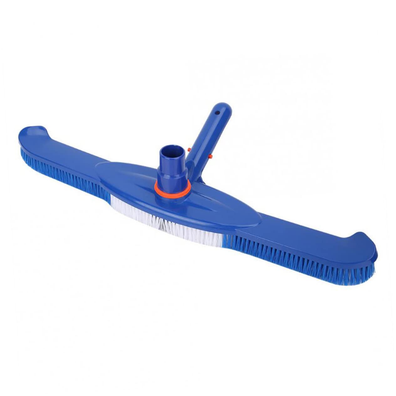 HEMOTON Brosse Aspirante Piscine Robuste 20 Pouces à Poils Rigides en Plastique et Aluminium pour Nettoyage Murs et Sols Piscine Extérieur