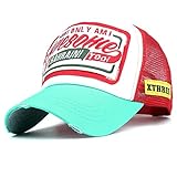 YTZL Basecap Oldschool - Trucker Caps - Sommer Baseballkappe Damen Herren SchirmmüTzen Mit Stickerei Baseball Caps Snapback Cap Sommer Sonnenschutz Hut Kappe SchirmmüTze Baseball-Cap Truckercap