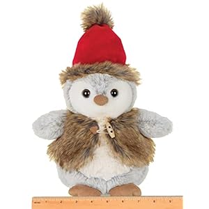 Bearington Popper Christmas Plush Toys 11 Inch Penguin Stuffed Animal