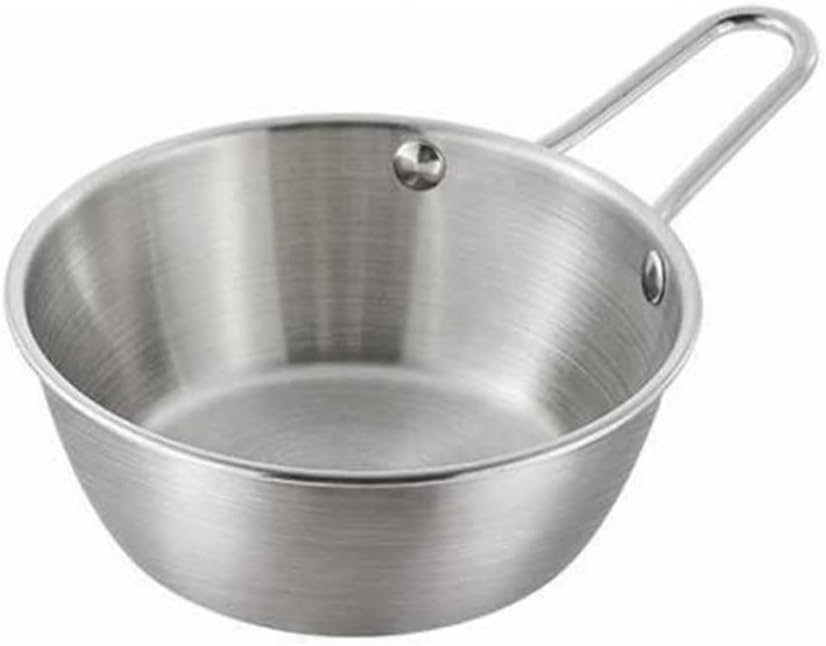 Camp Bowls Stainless Steel Bowl Picnic With Handle Shiraz Bowl Mixing Bowl(300ml)