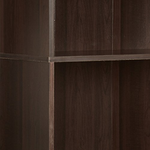 Sauder Beginnings 5Shelf Bookcase, Cinnamon Cherry finish