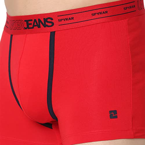 Image of Underjeans Men's Cotton Regular Fit Solid Trunk
