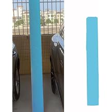 Pole Padding Garage Protection Pad for Cars, Weatherproof Self - Adhesive Pole Cushion, 59"/ 63"/ 67"/ 72"/ 75"/ 79" Tall Column Wrap, 3.5" Dia Poles PaddingBlue,H 150cm/59