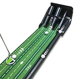 KOFULL Tapis de Golf Tapis Putting Golf d'intérieur pour la Maison, Le Bureau, l'intérie...