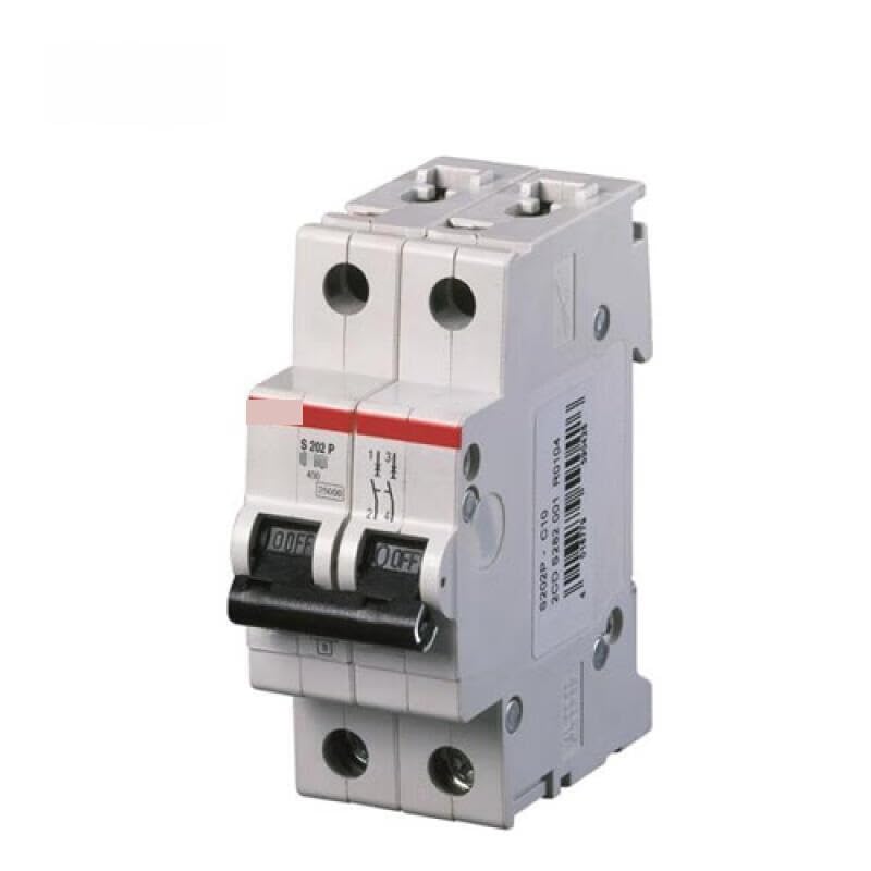 S202P-D16 Disyuntor miniatura ABB Serie S200 de 16A bopolar para carril DIN