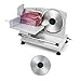 VEVOR Allesschneider Fleischschneider 150 W elektrische Aufschnittmaschine mit 17 cm Klinge, Fleischschneidemaschine mit 0–15 mm einstellbarer Dicke, für gefrorenes Fleisch Schinken Prime Steak