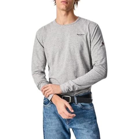 Camiseta Pepe Jeans Original Basic 2 Long N para Hombre Cover