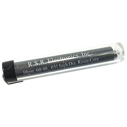 10 Grams Rosin Core Solder in Dispensing Tube - 60/40 - Thickness .031