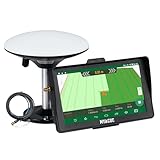 MYACUC Agricultural Tractor GPS Navigator Harvester with 7-inch Touch Screen GNSS Navigator Suitable for Plowing and Sowing farmland Activities Automatic Positioning GPS Navigator