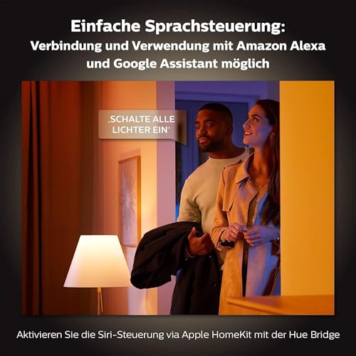 Philips Hue E14 Lampe, 470 lm, 1er Pack – Ansicht 6