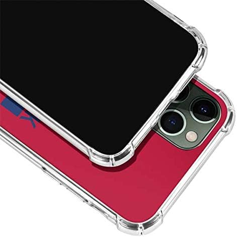 Skinit Clear Phone Case Compatible with iPhone 12 Pro - Officially Licensed NFL New York Giants Red Performance Series Design