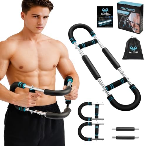 Arm Twister Trainer, 20-60lb Adjustable Chest Exerciser & Arm Tra...