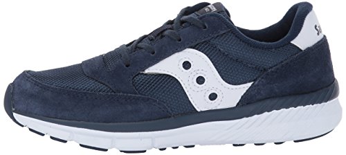 Saucony Jazz Lite Lace Sneaker (Little Kid/Big Kid), Navy/White, 3.5 Medium Us Little Kid #TOP7