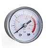 Upgrades Y40-01 Pressure Gauges Pressure Meter Precisions Measurement Ranges Of 0-12/0-170 For Best Performances Tire Gauges Air Car Motorbike Tyre Water Fuels Oil Bike Digital Bikes Pool Inflator #2