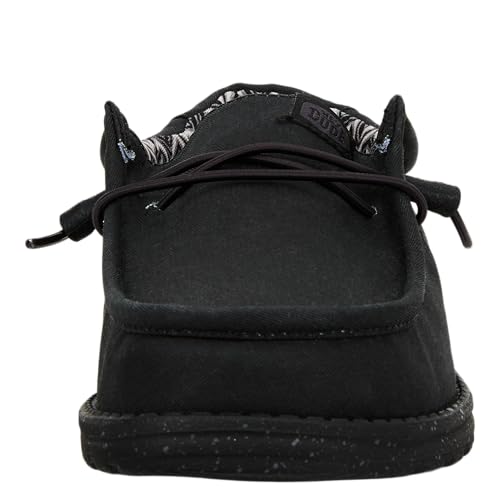 Image of HEYDUDE Men's Wally Stretch Canvas Loafers | Lightweight Slip On Shoes | Casual Walking, Travel & Everyday Style
