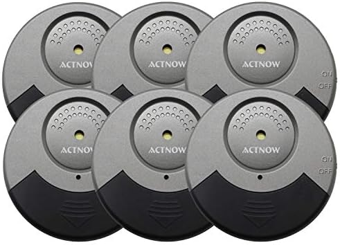 Ultra-Slim Window Alarm Premium 6 Pcs Device Set - Loud 100dB Home Security Alarm and Vibration Sensors - Universal Compatibility & Easy Installation - Great for Home, Office & RV Security