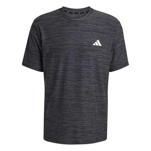 adidas Herren Workout Essentials Flex Shirt Black Melange L
