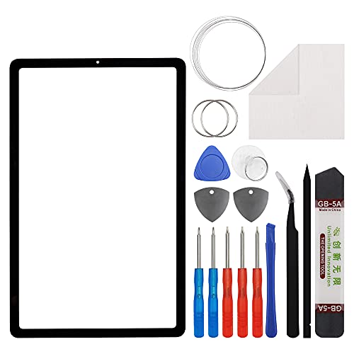 Duotipa Front Glass Screen Replacement Compatible with Samsung Galaxy Tab S6 Lite，Front Outer Lens Glass Screen for SM-P610N, SM-P615, SM-P610 10.4' with Tools-No LCD Screen and Touch Digitizer