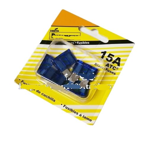 Fusible de voiture à lames ATC 15A 32V haute conductivité en pack de 5