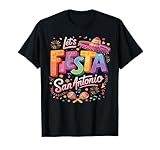 Lets Fiesta San Antonio Retro Fiesta Cinco De Mayo Mexican T-Shirt