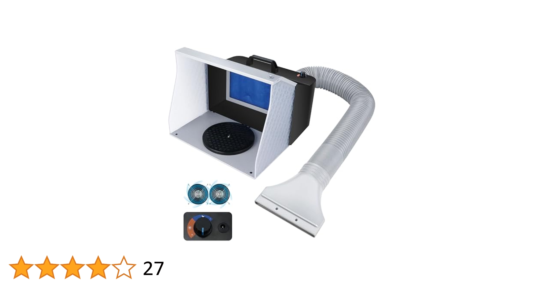 Amazon.co.jp: urlife 塗装ブース スプレーブース 2基ファン