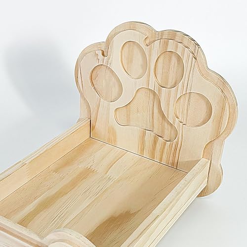 Cama de conejo acolchada para solucionar el frío de los hámsters 7