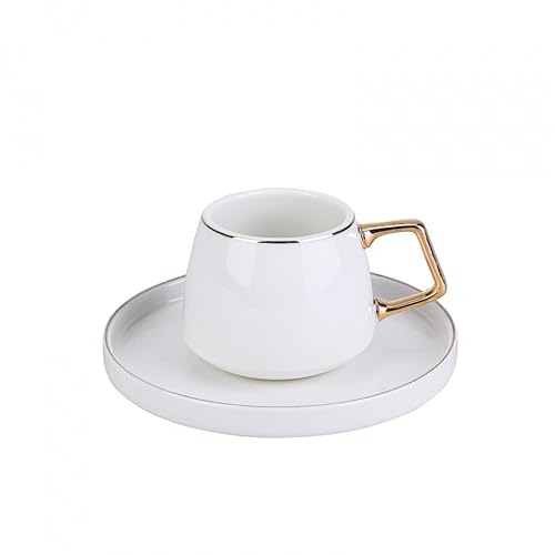 Karaca 153.03.07.8417 Saturn Coffee Set For 6 People, Porcelain, 12 Pcs, Multi-Purpose, Serving Espresso, Tea, Milk And Turkish Coffee, Turkish Traditional Coffee Mugs thumb #6