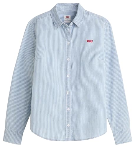 Levi's New Classic Fit BW Shirt Camisa Abotonada, Tangled Up in The Bl, M Mujeres