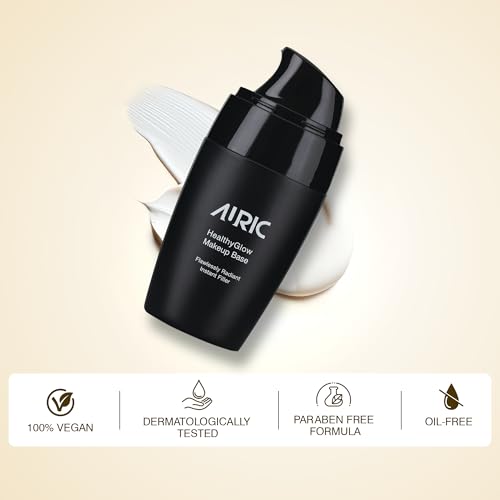 Image of Auric Healthyglow Transparent Makeup Base (28g) I Long Lasting, Flawless and Instant Glow Formula Primer for All Skin Tones I Paraben Free