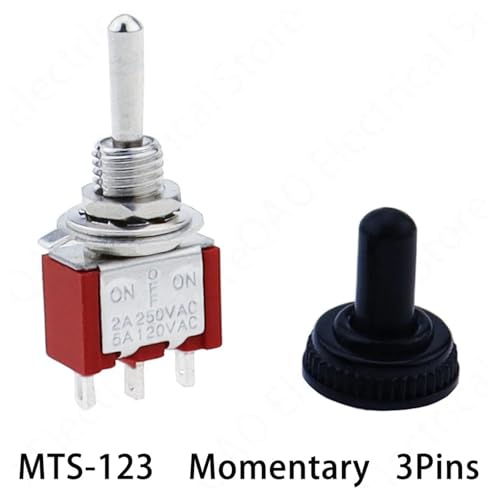 Interruptor SPDT DPDT miniatura de 6 pines y 3 posiciones para sustitución de componentes 2