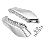 XMT-Moto Chrome Mid-Frame Air Deflector fits for Harley-Davidson Touring and Trike Models Electra Glide Road Glide Road King Street Glide Tri Glide 2009-later